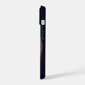 無限の光の扉 - 聖なる曼荼羅 iPhone 15ケース (左側面)