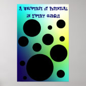 無限の円:可能性の宇宙 ポスター (正面)