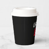 無限の前向きさ  ポジティブな集中力 態度 紙コップ (右)