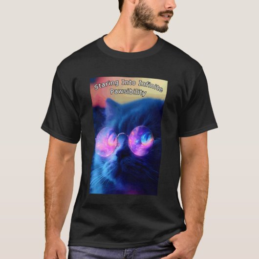無限の可能性を見つめるキイティ Tシャツ (正面)