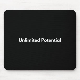 無限の可能性 インスピレーション モチベーション 毎日 マウスパッド