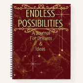 無限の可能性 ノートブック (正面)