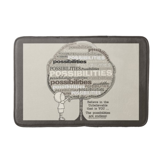 無限の可能性 バスマット (正面)