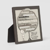 無限の可能性 フォトプラーク (正面)