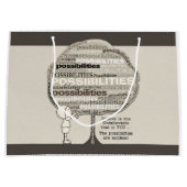 無限の可能性 ラージペーパーバッグ (正面)