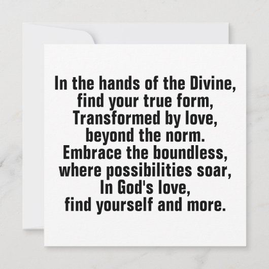 無限の変化 カード (裏面)