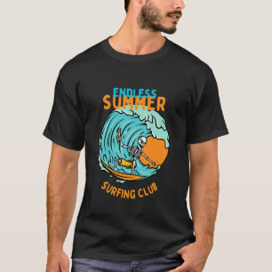 無限の夏のサーフィンクラブ Tシャツ