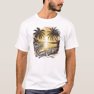 無限の夏の雰囲気 Tシャツ
