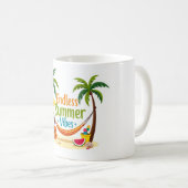 無限の夏ビーブトロピカルマグ コーヒーマグカップ (正面右)