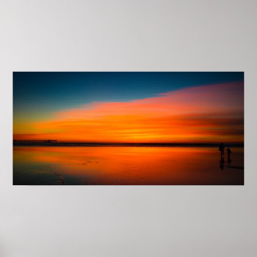 無限の夕日 ポスター (正面)