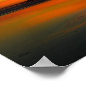 無限の夕日 ポスター (角)