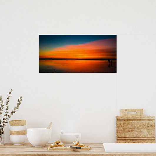 無限の夕日 ポスター (キッチン)