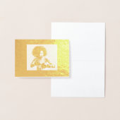 無限の女性箔カード 箔カード (ディスプレー)