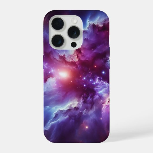 無限の宇宙星雲銀河フルラップフォンケース iPhoneケース (裏面)