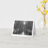 無限の川Notecard カード (黄色い花)