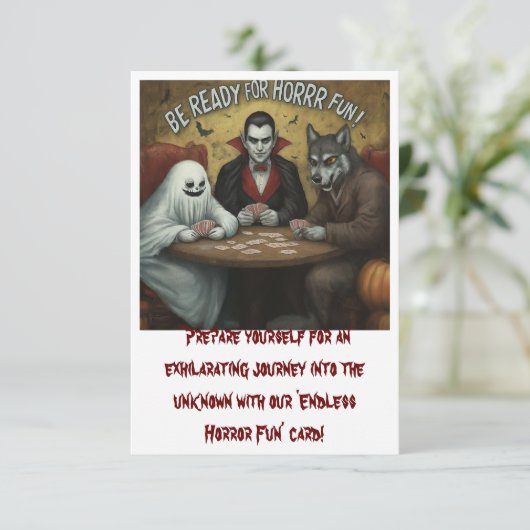 無限の恐怖おもしろい (スタンド正面)