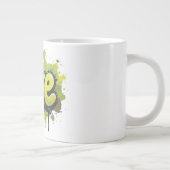 無限の愛のグラフィティ場 ジャンボコーヒーマグカップ (右)