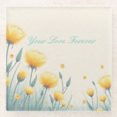 無限の愛の分野 ガラスコースター (正面)