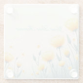 無限の愛の分野 ガラスコースター (裏面)