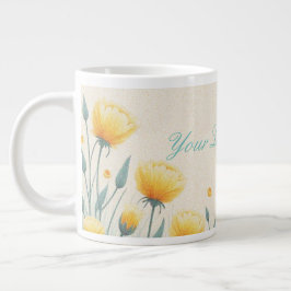 無限の愛の分野 ジャンボコーヒーマグカップ