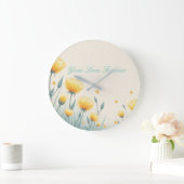 無限の愛の分野 ラージ壁時計 (ホーム)