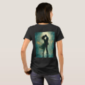 無限の愛の雨 Tシャツ (裏面フル)
