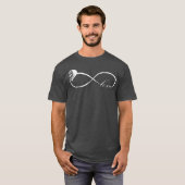 無限の愛の馬 冗談 Tシャツ (正面フル)