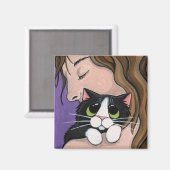 無限の愛 – Cat Magnet マグネット (正面/裏面)