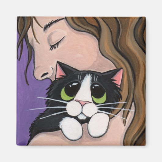 無限の愛 – Cat Magnet マグネット (正面)