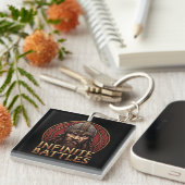 無限の戦闘 キーホルダー (正面右)