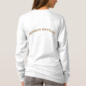 無限の戦闘 Tシャツ (裏面)