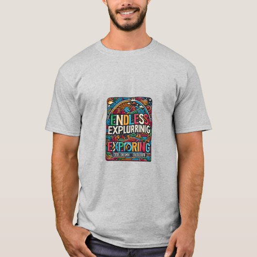 無限の探索 Tシャツ (正面)