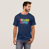 無限の支持 Tシャツ (正面フル)