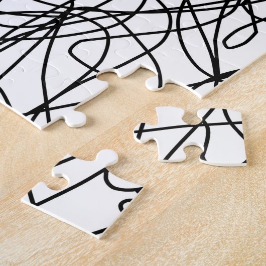 無限の文字列:織物織りテクスチャ交響曲 ジグソーパズル (側面)