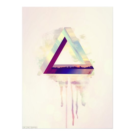 無限の日没 フォトプリント            (正面)