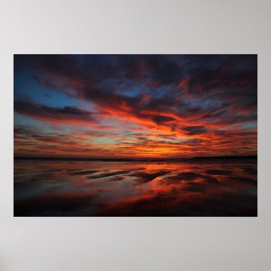 無限の日没 ポスター (正面)