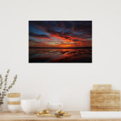 無限の日没 ポスター (キッチン)