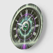 🕰️ 「無限の時間」ワイルドコアクロック🕰️ ラージ壁時計 (傾斜)