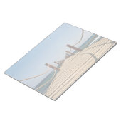 無限の木製の橋への海 ノートパッド (アングル)