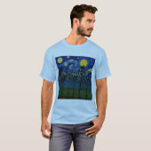 無限の森の響き – 森林の風景 Tシャツ (正面フル)