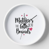 無限の母の愛 壁時計 (正面)