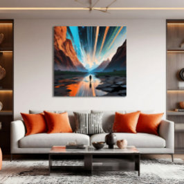 無限の水平線 キャンバスプリント