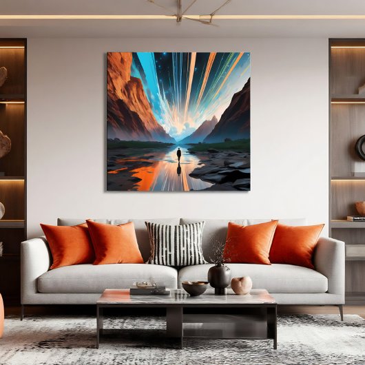 無限の水平線 キャンバスプリント