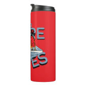 "無限の波をキャッチ：あなたのビーチライフスタイル開始 タンブラー (回転右)