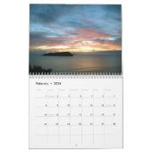 無限の海·ビュー·カレンダ カレンダー (2月 2026)