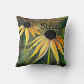 無限の潜在的で活気づけるな正方形の枕 クッション (裏面)