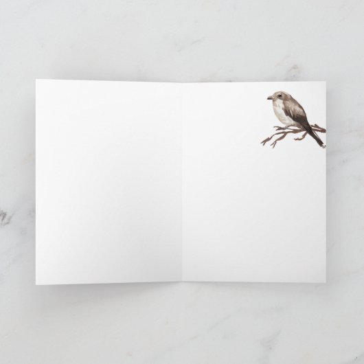 無限の目を通して感動的 カード (内部)