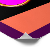 無限の真の愛コスモス数理科学自然おもしろい ポスター (角)