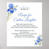 無限の笑顔の結婚前のお祝いギフトのレシピ ポスター (正面)