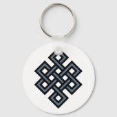 無限の結び目の永遠の仏陀 キーホルダー (正面)